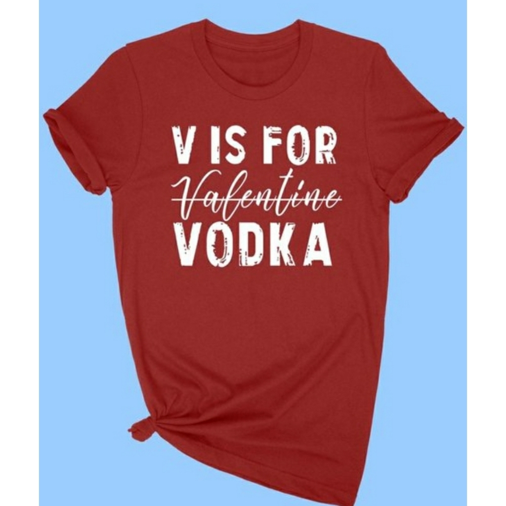 ‼️On SALE‼️V for Vodka t-shirt